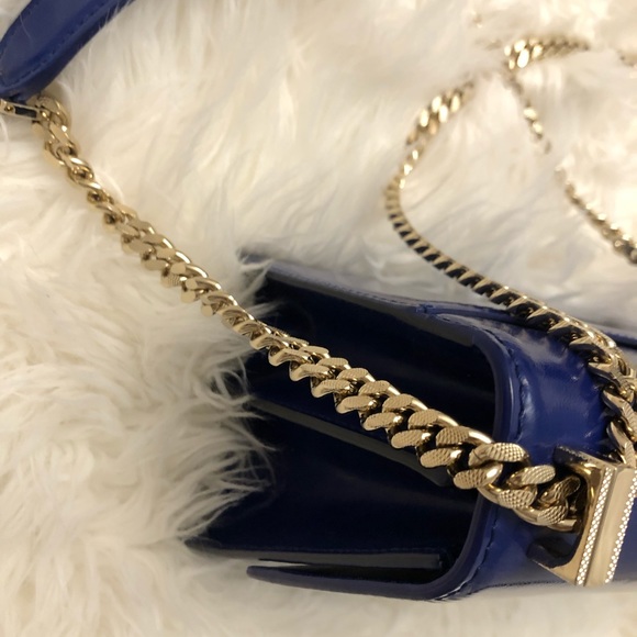 Versace Handbag Blue - Picture 5 of 8